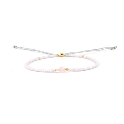 Agate beads KELITCH браслеты дружбы, ювелирные изделия, бисерный Хрустальный Браслет, Браслеты-шармы, одна упаковка, браслет ручной работы для подарка - Окраска металла: Agate beads