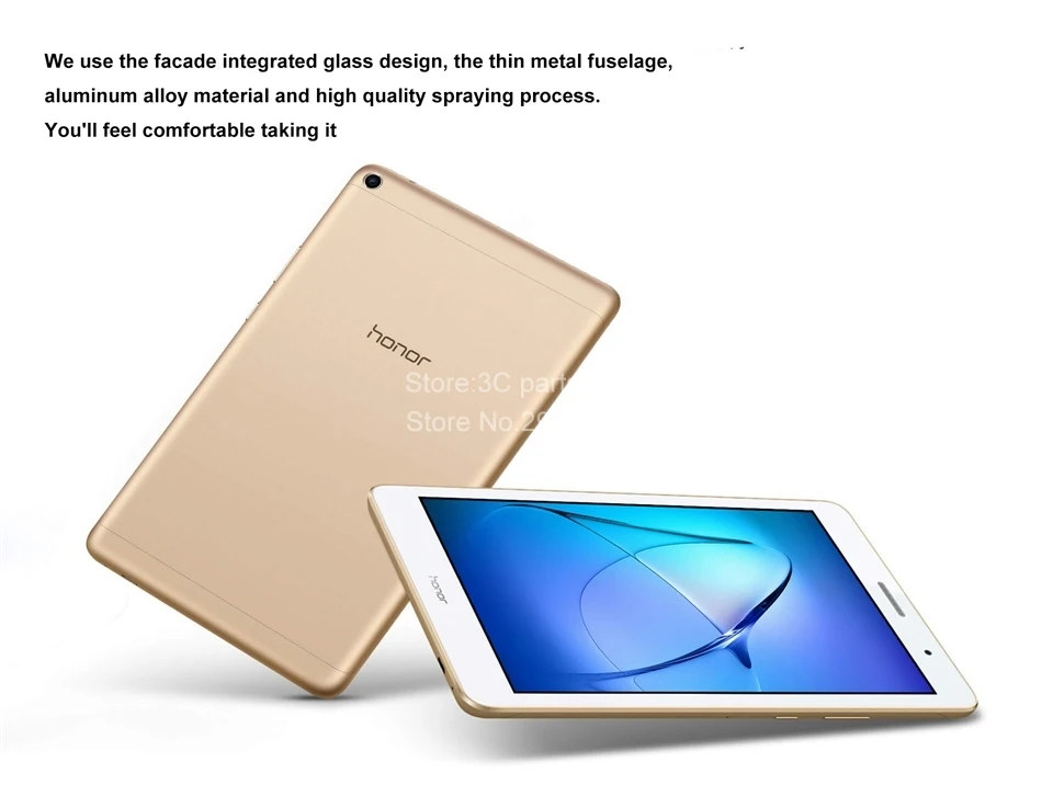 HUAWEI MediaPad T3 8 Honor Play планшет 2 8 дюймов LTE/wifi Qualcomm Snapdragon 425 2 Гб Ram 16 Гб rom 4800 МП мАч глобальная rom