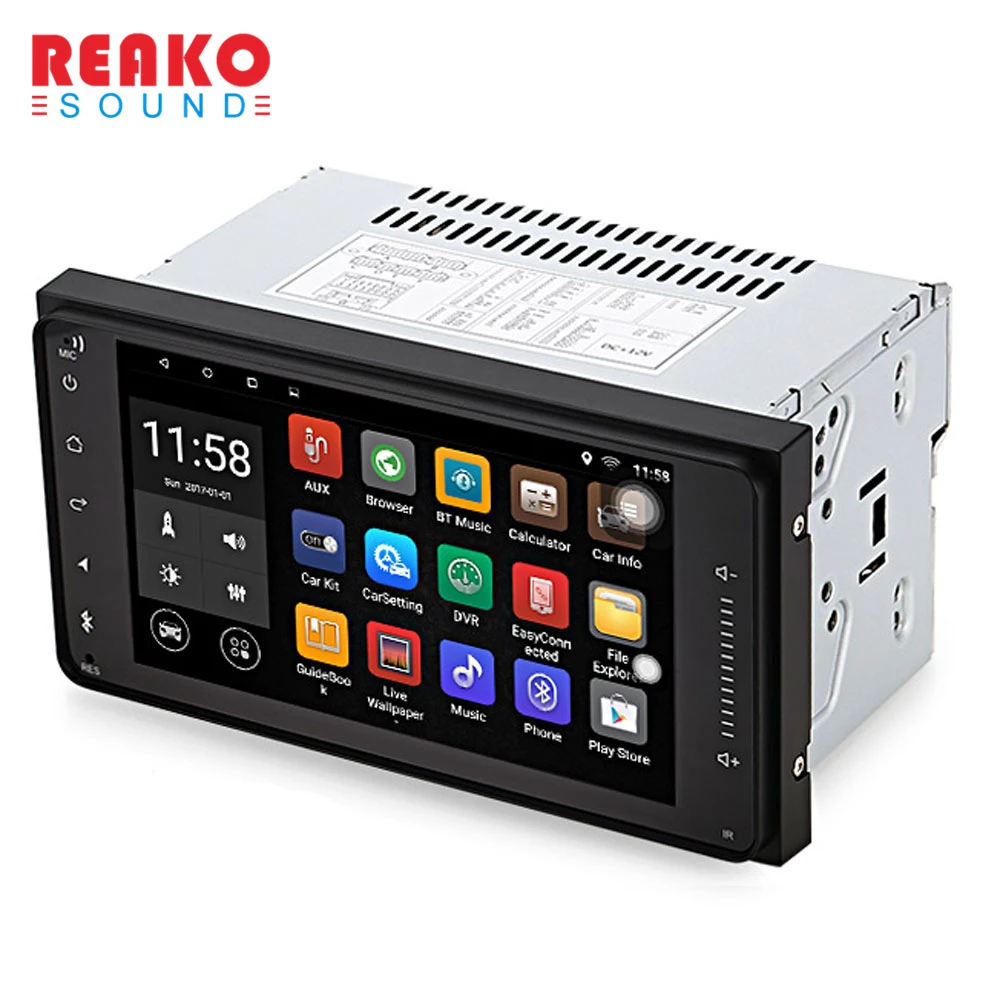 7 дюймов HD Сенсорный экран Android Автомобильный Мультимедийный Плеер для corolla/Camry