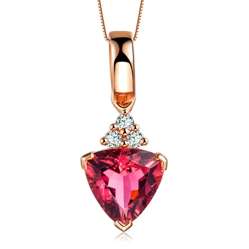 1 карат большой натуральный красный драгоценный камень Дизайн 2015 подарок GVBORI 18 К