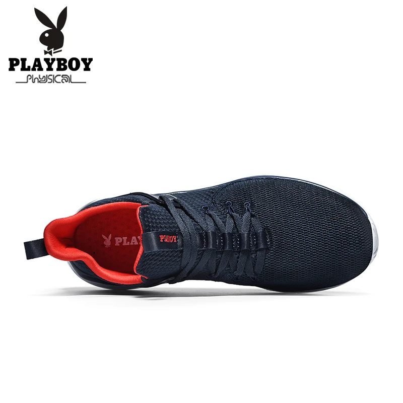 

PLAYBOY 2019 New Men Casual Shoes Spring Autumn Breathable Sneakers Men Air Cushion Mesh Sports Shoes Trend Trainers Men Shoes
