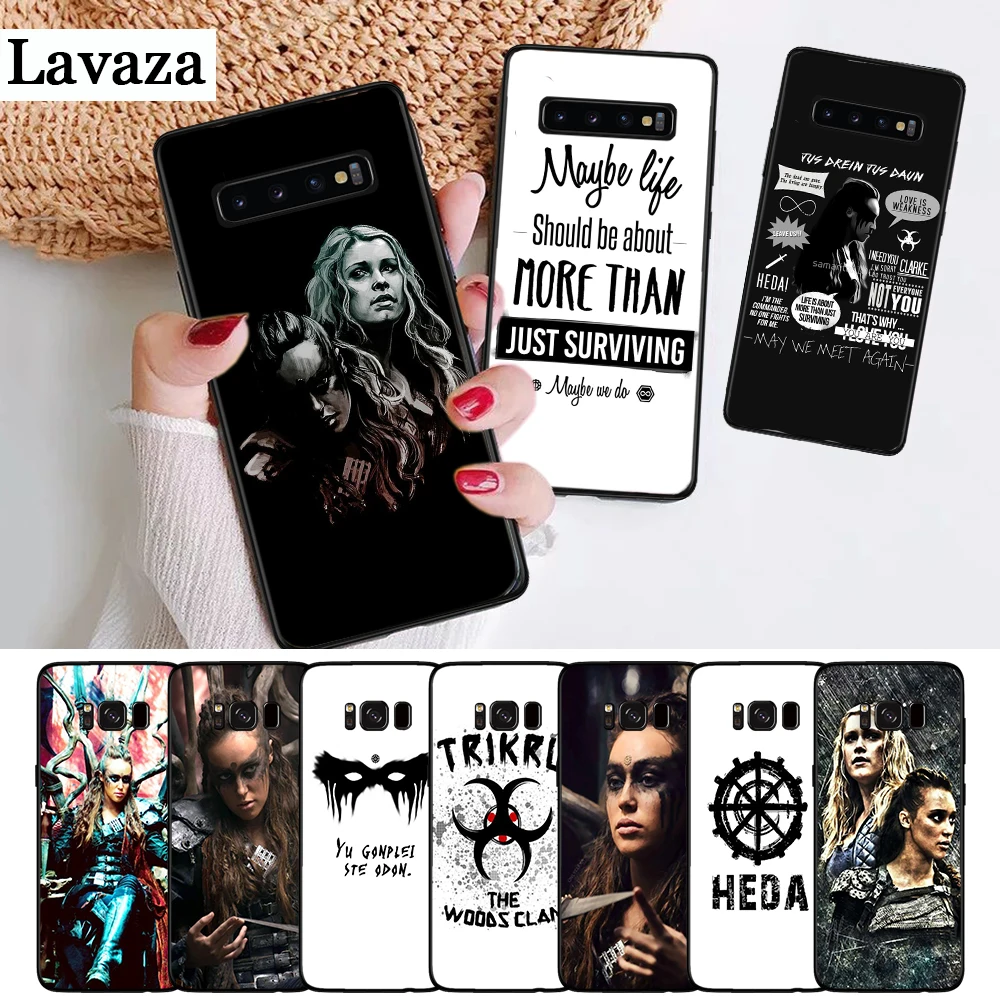 Силиконовый чехол Heda Lexa The 100 для Samsung S6 Edge S7 S8 Plus S9 S10 S10e M10 M20 M30 M40|Бамперы| |