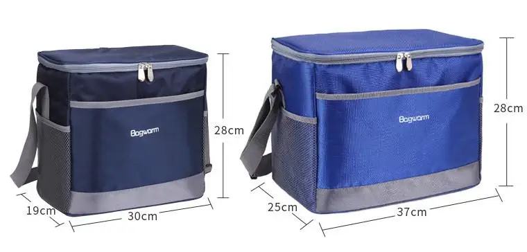 15L/25L сумка-холодильник, водонепроницаемая сумка для пикника, сумки на плечо для еды, напитков, фруктов, теплоизоляционная сумка, упаковка для льда, Термосумка, холодильник