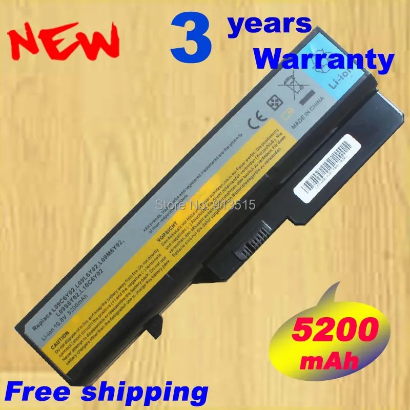 Новая Подлинная батарея для LENOVO G570 G575 G460 G560 G565 V470 V570 B470 B570 L09S6Y02