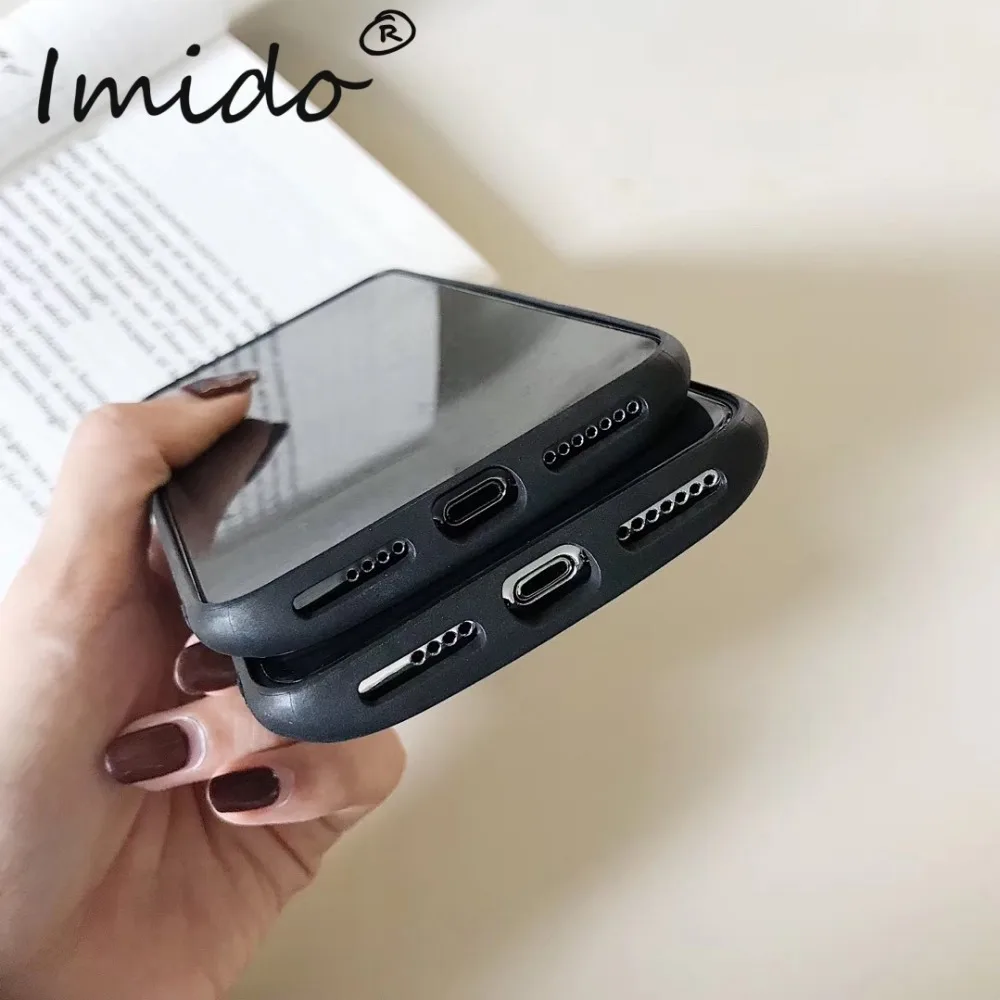 Милый Приятный с принтом смайлика чехол для телефона iPhone 6 6S 7 8 плюс мягкого