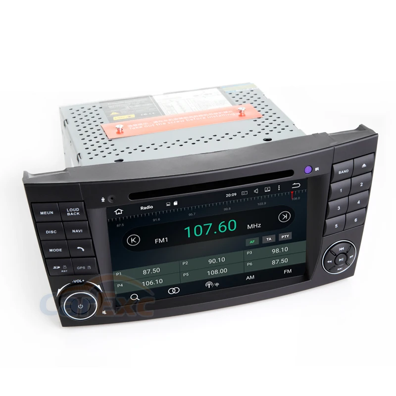 Автомобильный мультимедийный стерео плеер 2 Гб ОЗУ Android 9 0 для Benz E Class W211 E240 E280 с DVD