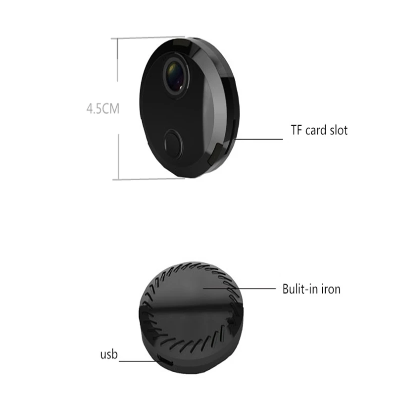 

Vikewe HD 1080P Wifi Mini Camera IP Smart Network Camcorder IR Night Vision Motion Detection Sensor DV DVR mini small micro cam