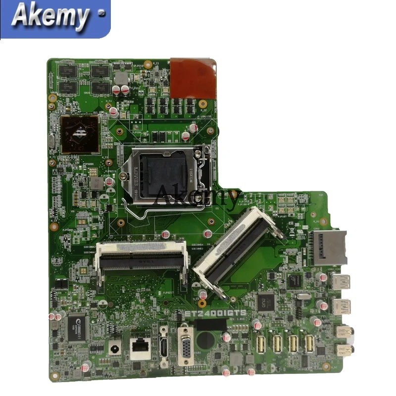 Akemy все-в-одном материнская плата для asus ET2400IGTS ET2400IG ET2400IGT материнская плата REV 1,01G ТЕСТ ОК работает