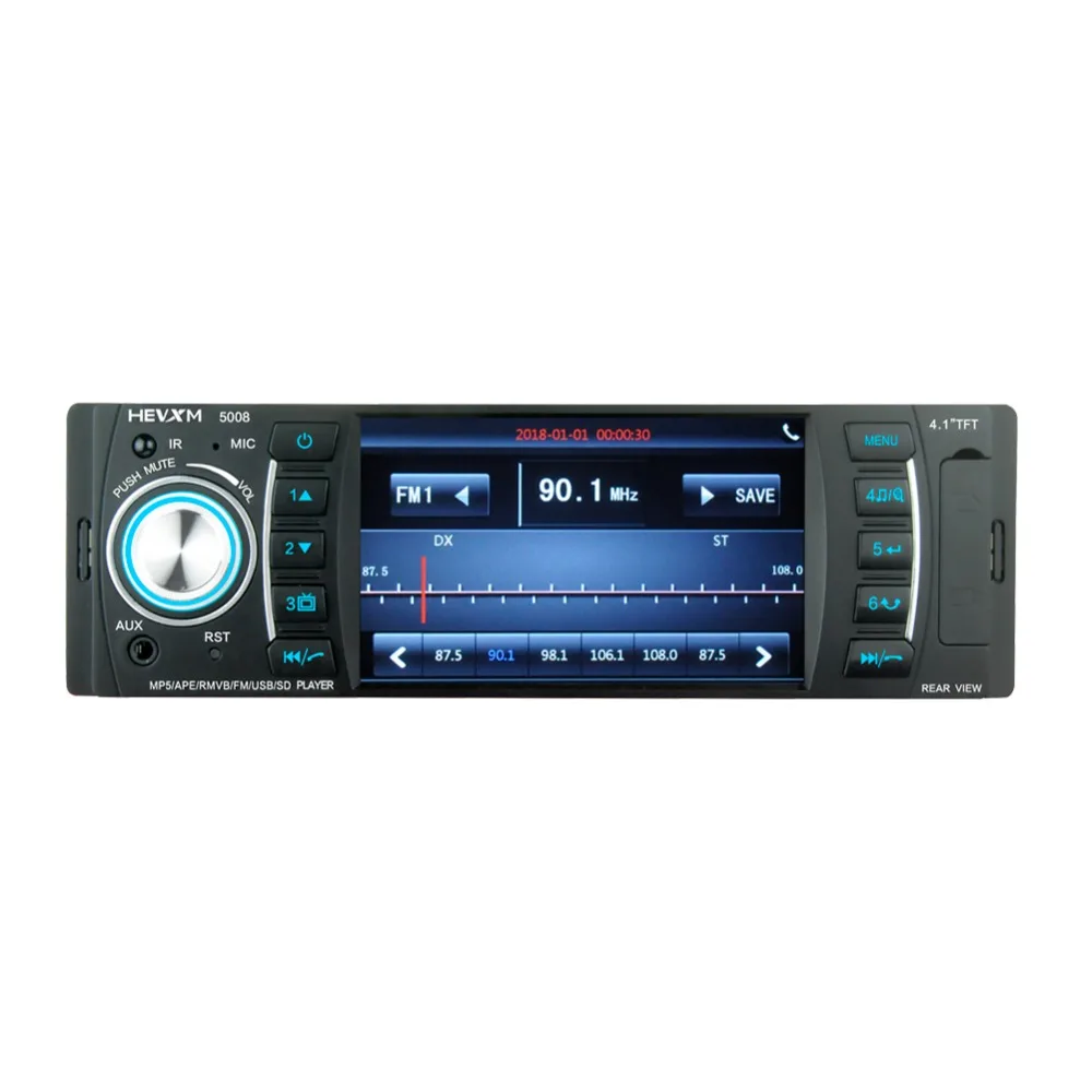 HEVXM 5008 Универсальный Автомобильный MP5 player4.1 &quotАвтомобильный Авторадио