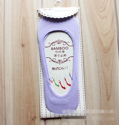 purple Женские носки, тапочки, короткие, цветные, хлопковые, высокое качество, женские носки-башмачки для женщин, невидимые, 1 пара - Цвет: purple