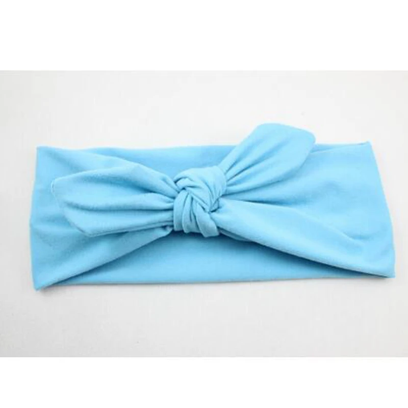 1PC New Headwear Cut Hair Bows Flower Headband Girls Bow Knot Headwrap Elastic Bands Accessories |