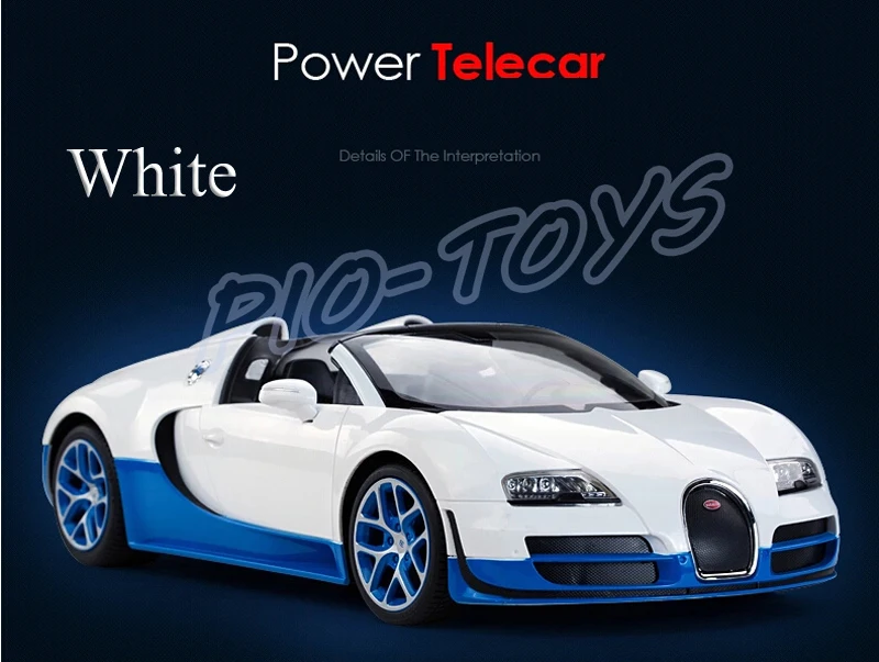 Подарок на год Bugatti Veyron 1/14 масштабная модель 2,4G RC автомобиль скорость дрейф гоночный автомобиль пульт дистанционного управления автомобиль игрушки подарок