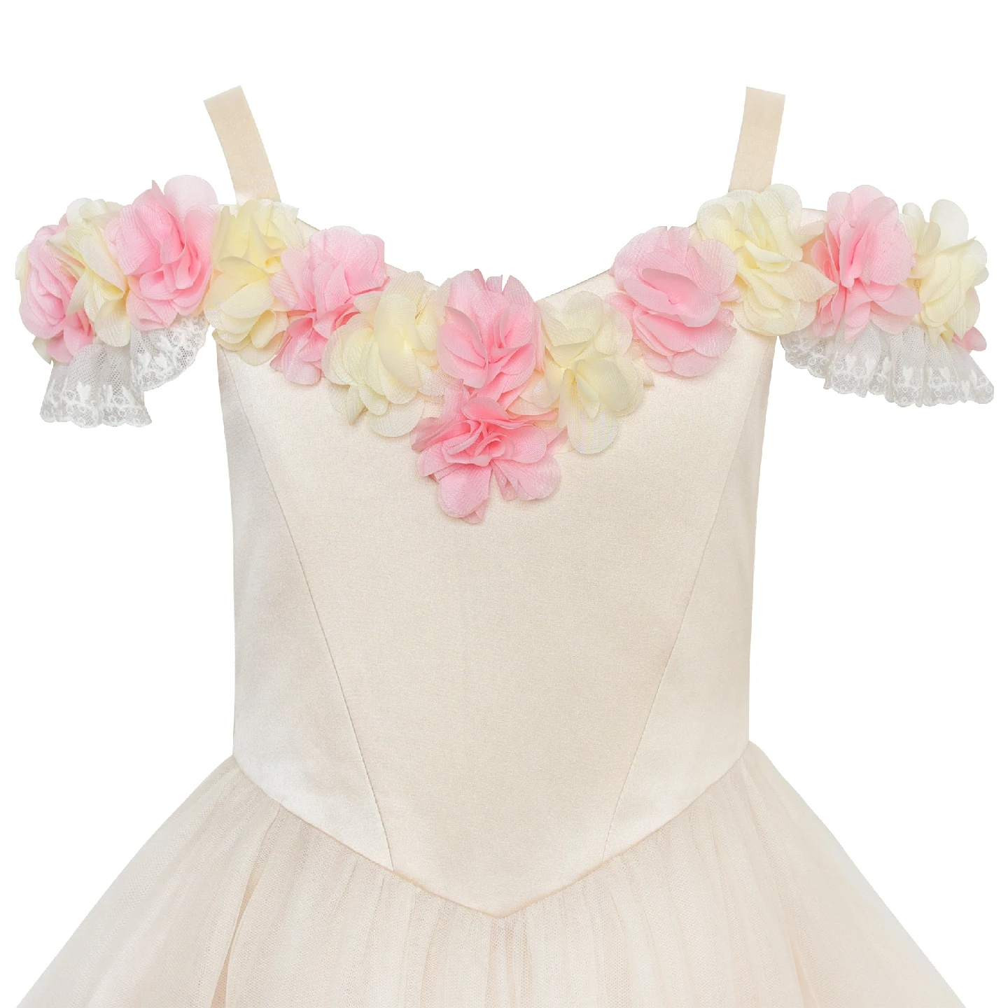 Flower Girls Dress Pink Cold Shoulder Bridesmaid Wedding 2020 Summer Princess Party Dresses Girl Clothes Pageant Sundress | Детская
