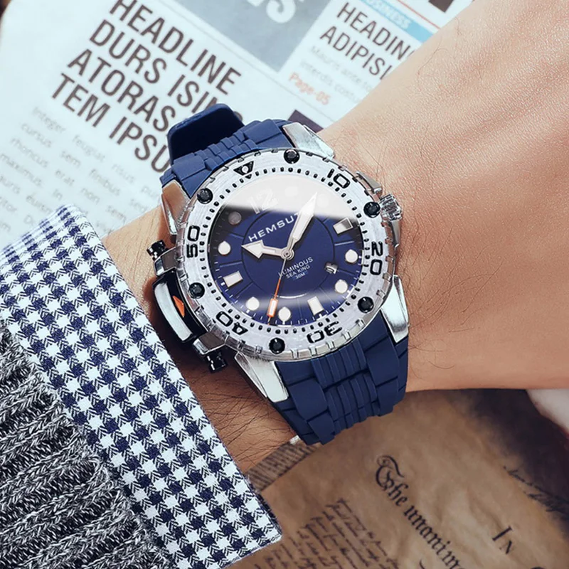 Часы мужские армейские спортивные водонепроницаемые | Наручные часы