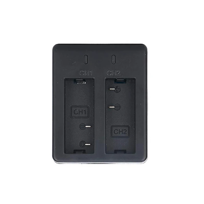 Универсальное зарядное устройство для спортивной камеры двойное с usb кабелем SJ4000