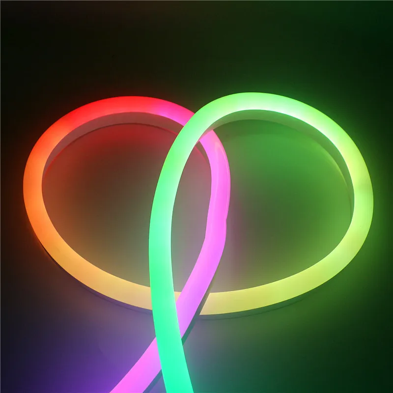 WS2811 Доступные пиксели 12 В/24 В водонепроницаемый гибкий светодиодный неоновый фон