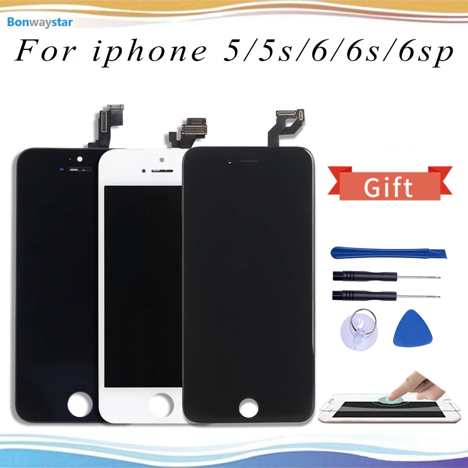 Хорошее качество Замена для iPhone 5S ЖК дисплей кодирующий преобразователь