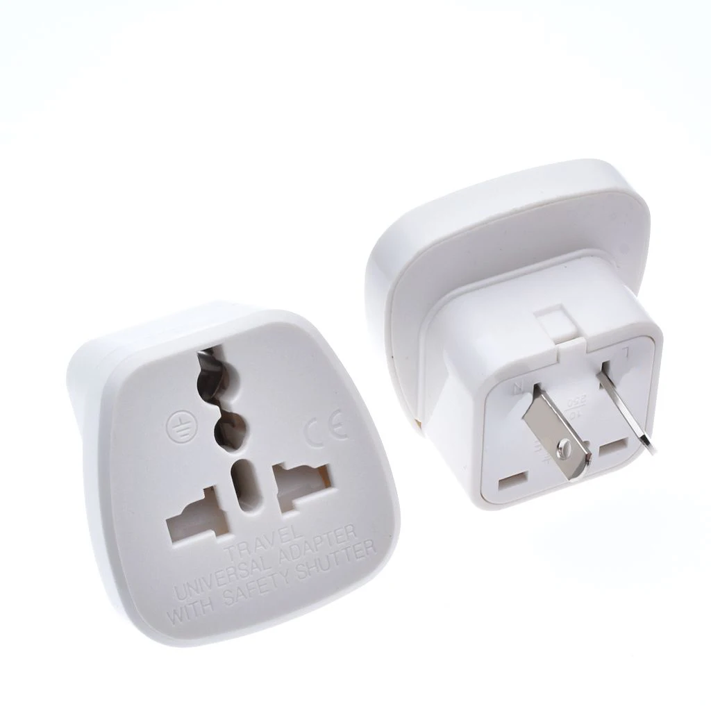 Белая/черная 2 контактная австралийская Новая Зеландия дорожная стандартная