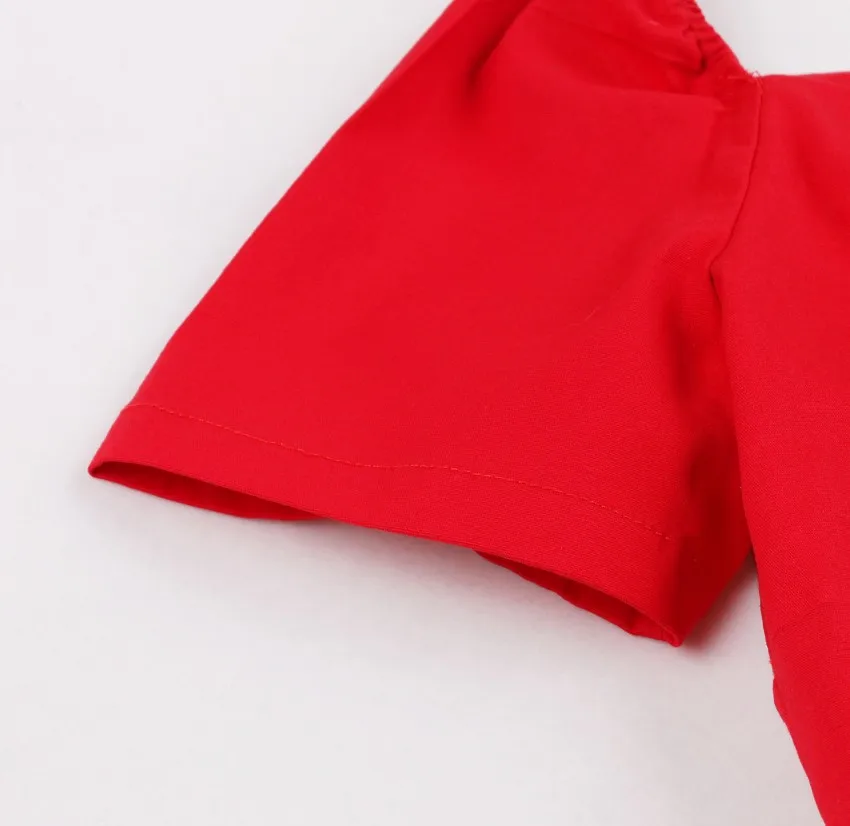 3XL 4XL размера плюс женская одежда летнее женское винтажное Черное Красное Платье на шнуровке с рюшами Готическая Туника Платья для рокабилли
