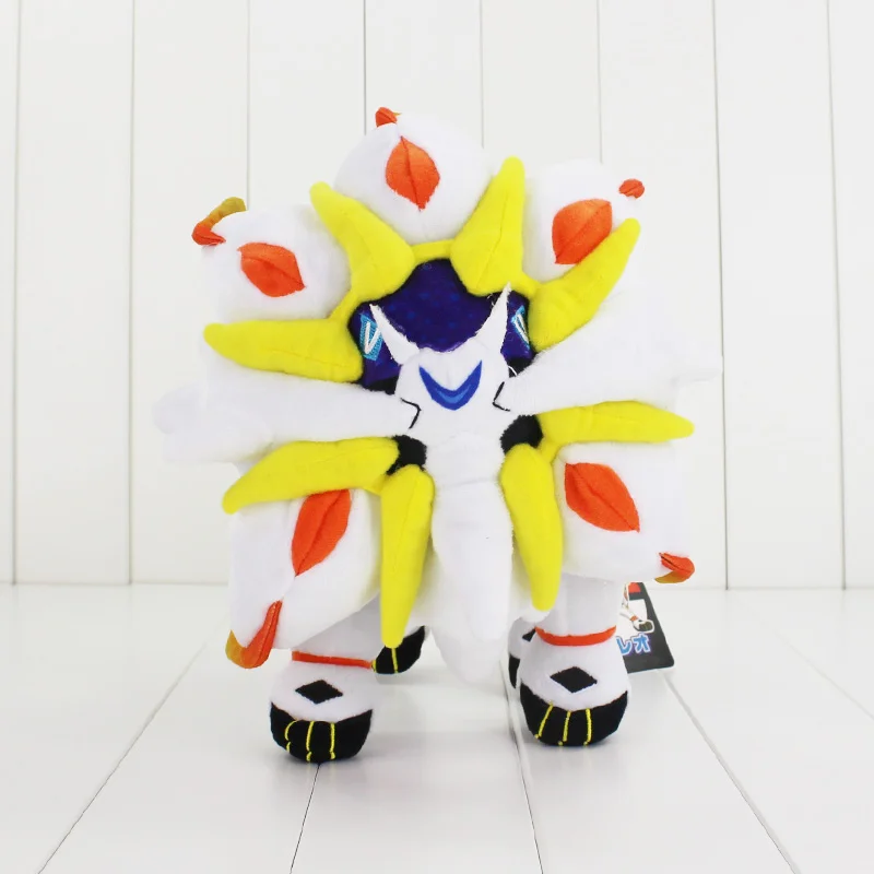 25 см аниме сериал Solgaleo плюшевые игрушки Solgaleo Cosmoem мягкие куклы для детей