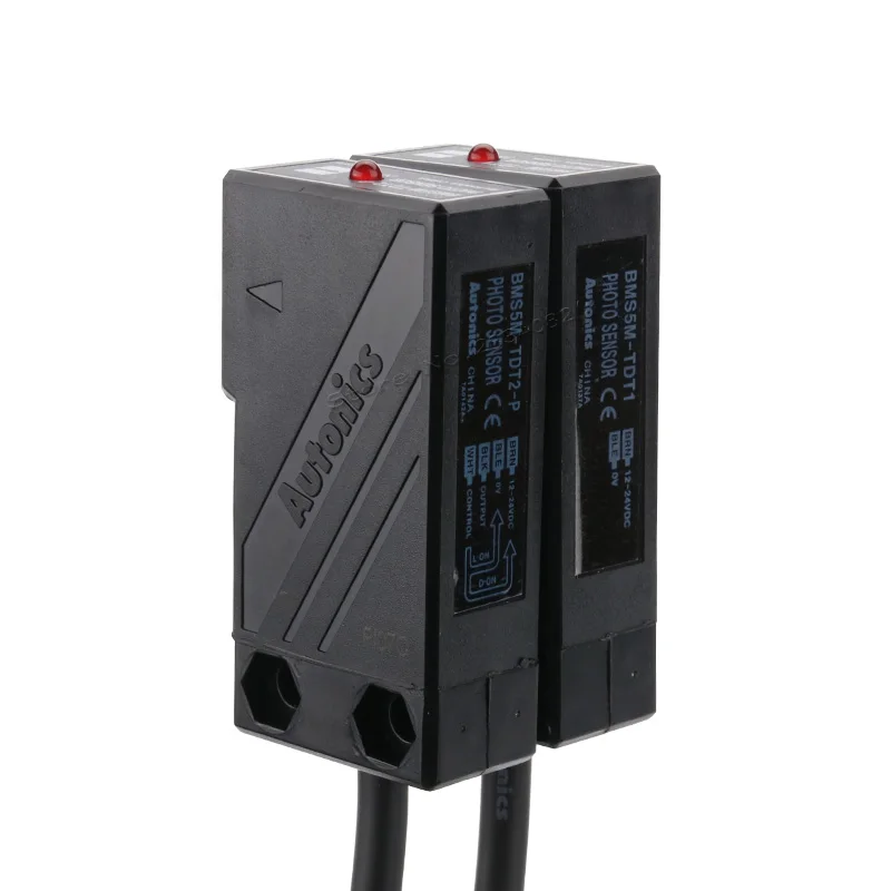 Autonics 12 24VDC фотоэлектрический переключатель 5 м Фото сенсор BMS5M TDT P через луч