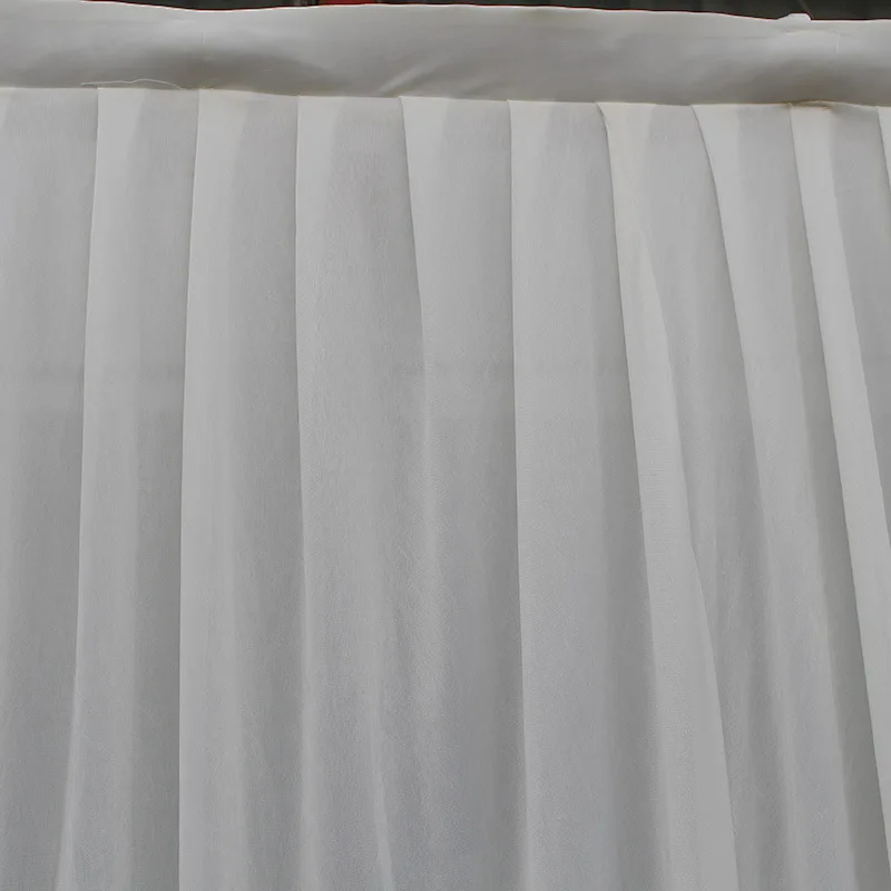 Белый фон для свадьбы 20 футов * 10 с розовыми камешками мероприятий и вечеринок из