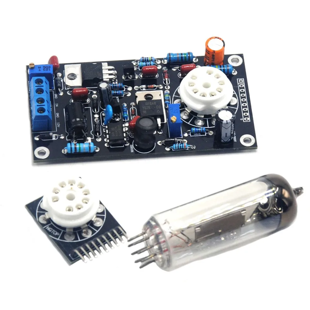 Индикатор уровня низкого напряжения трубка Cat Eye 6E2 плата драйвера с пластиной