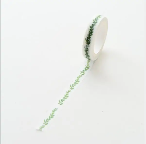 0,8 см Широкий теплый любовь каждый день тонкая васи лента DIY Скрапбукинг наклейка этикетка маскирующая лента школьные офисные принадлежности - Цвет: 3