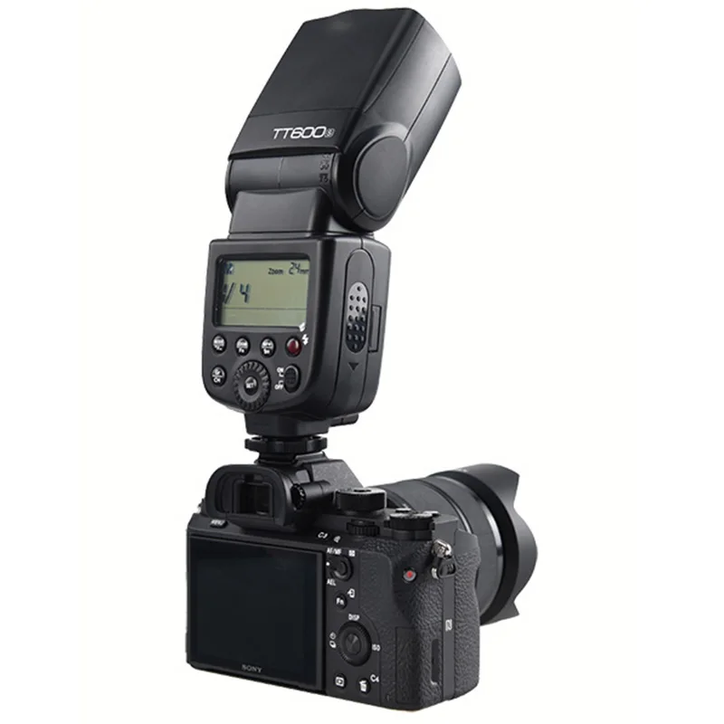 Godox Thinklite TT600S 2 4G Беспроводной GN60 Master/Slave Камера Вспышка Speedlite с X1T-S затвор