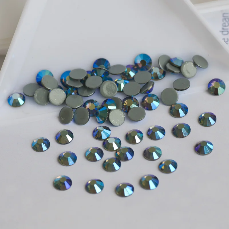 SS16 SS20 1440 шт черный алмаз AB горный хрусталь кристалл железо на горячей фиксации