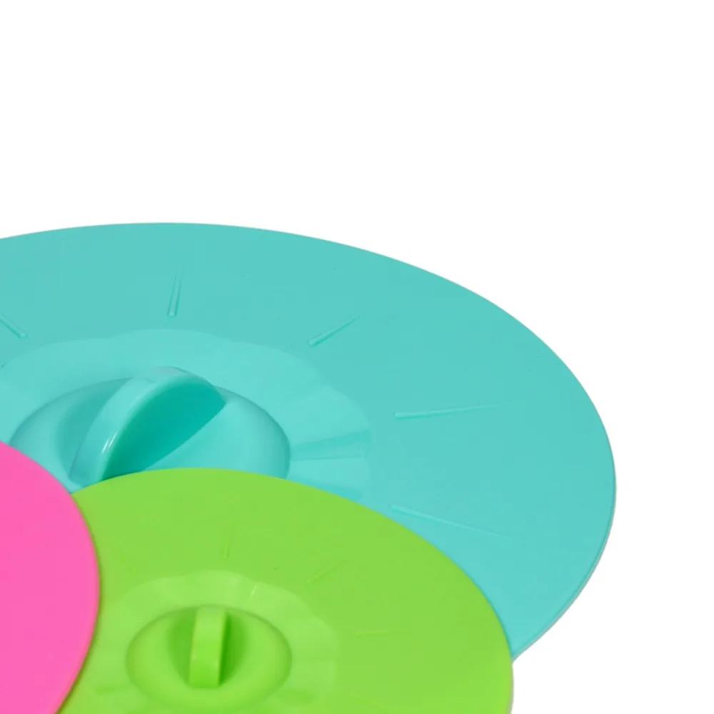 Силиконовые всасывающие крышки герметично запечатываются легко наносится