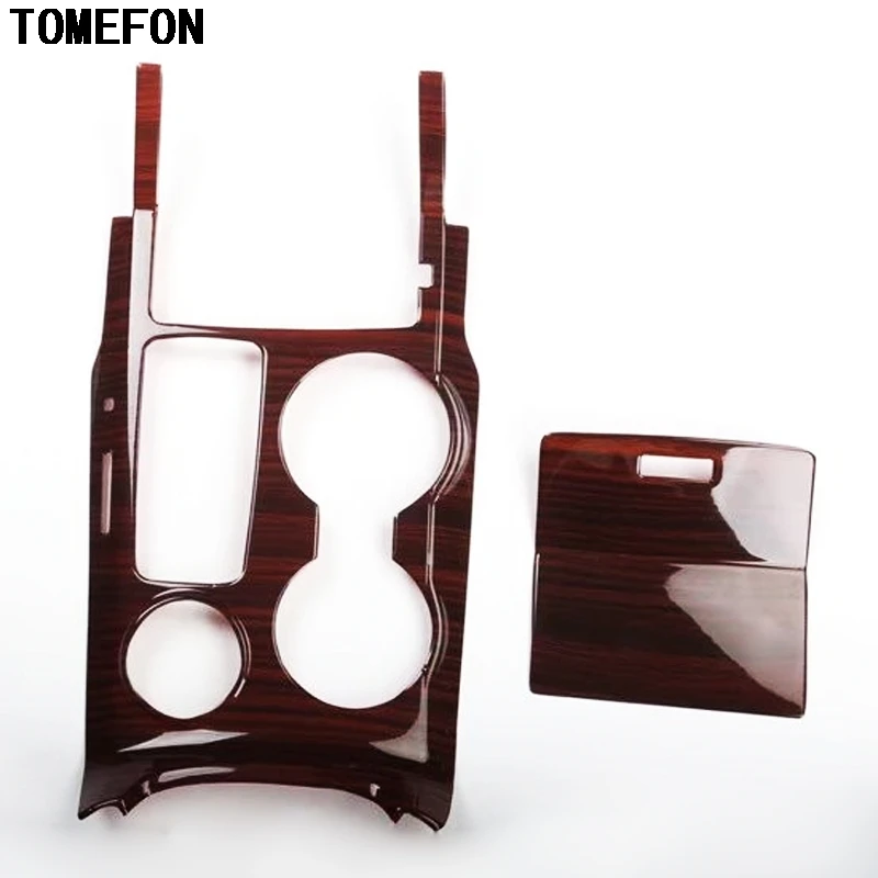 Внутренняя консоль TOMEFON из АБС-пластика коричневого дерева коробка переключения