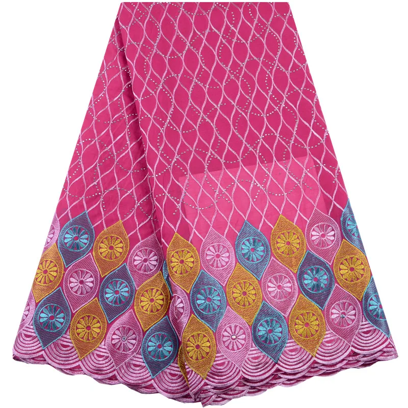 2019 Embroidery Swiss Voile Lace High Quality Africa French Fabric Cotton A1472 | Дом и сад