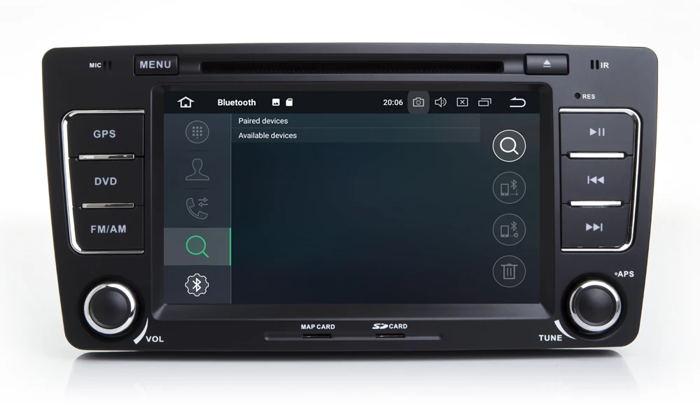 Автомобильный DVD плеер 7 дюймов IPS Android 8 0 GPS для SKODA OCTAVIA 2009 2010 2011 2012 2013 авто СБ NAVI Octa