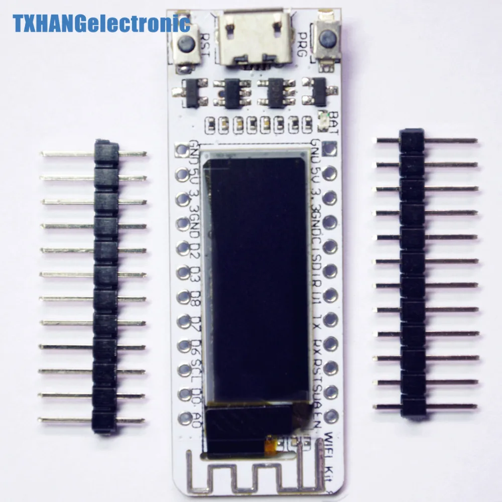 ESP8266 wifi чип 0 91 дюймов OLED CP2014 32Mb Flash интернет макетная плата NodeMcu модуль для