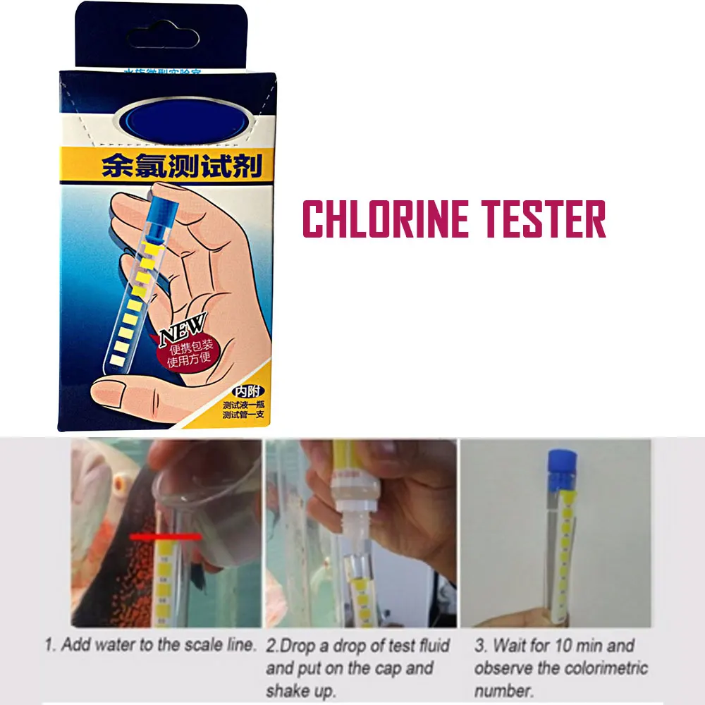 Аквариум тесты тест качества воды точность PH хлорид Иона аквакультура