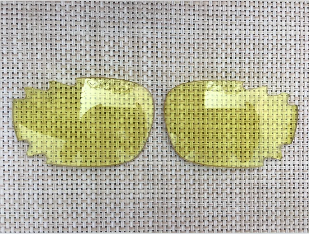 Кристально прозрачные и желтые поляризованные Сменные линзы для гоночной куртки