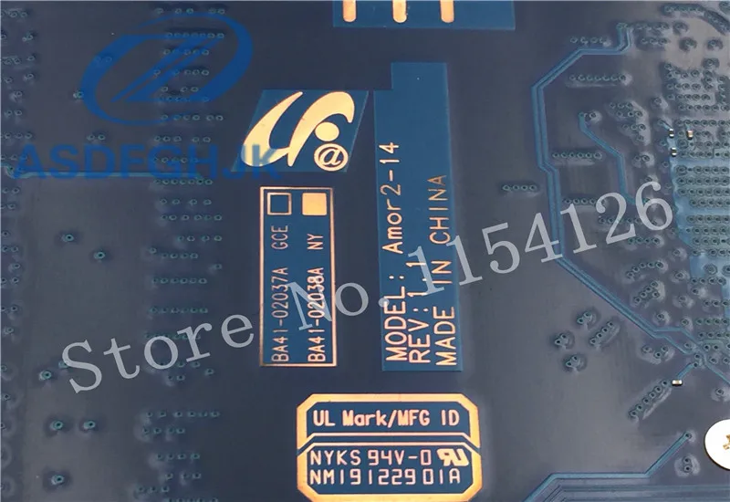 Ноутбук Материнская плата BA92-10642A ДЛЯ Samsung 900X4D NP900X4C NP900X4D i5-3317U CPU BA92-10642B 100% Идеально работает на.