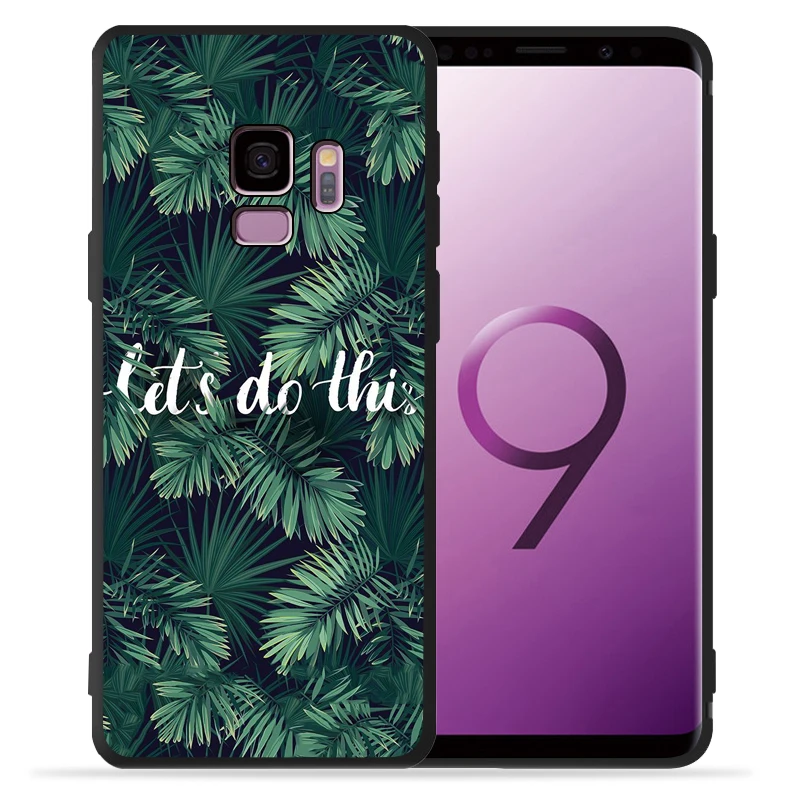 Мраморные листья фламинго чехол для телефона Samsung Galaxy Note 9 8 S8 S10 S9 Plus S7 S6 Edge Lite Note10 Pro