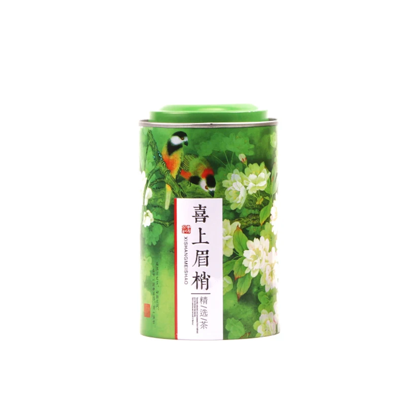 Зеленый Xin Jia Yi упаковка, китайский стиль, жестяная банка, специальная анти-поддельная модель, горячая Распродажа, для кухонного хранения, для хранения пищевых продуктов, металлическое хранение - Цвет: Зеленый