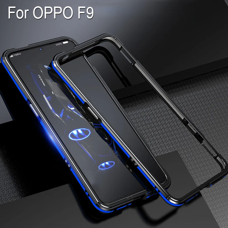 Противоударная металлическая рамка OPPOF9 для OPPO F9 чехол из алюминиевого сплава F 9
