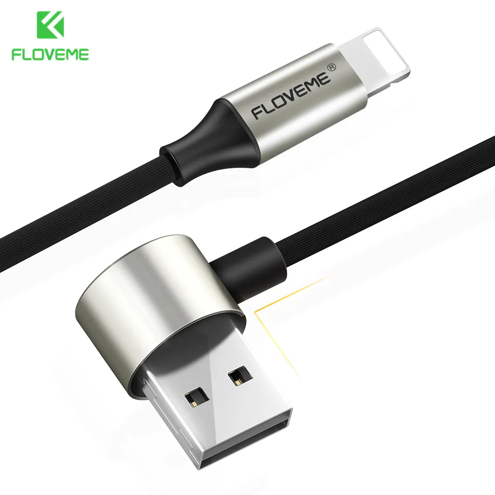 FLOVEME 2 в 1 USB кабель для iPhone X 7 6 s 5S кабель для быстрой зарядки для освещения USB кабель для iPad мобильного телефона