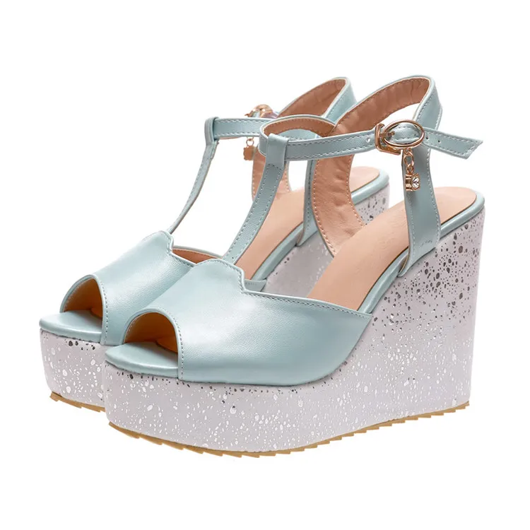 Женские сандалии гладиаторы на высоком каблуке босоножки больших размеров 34 43