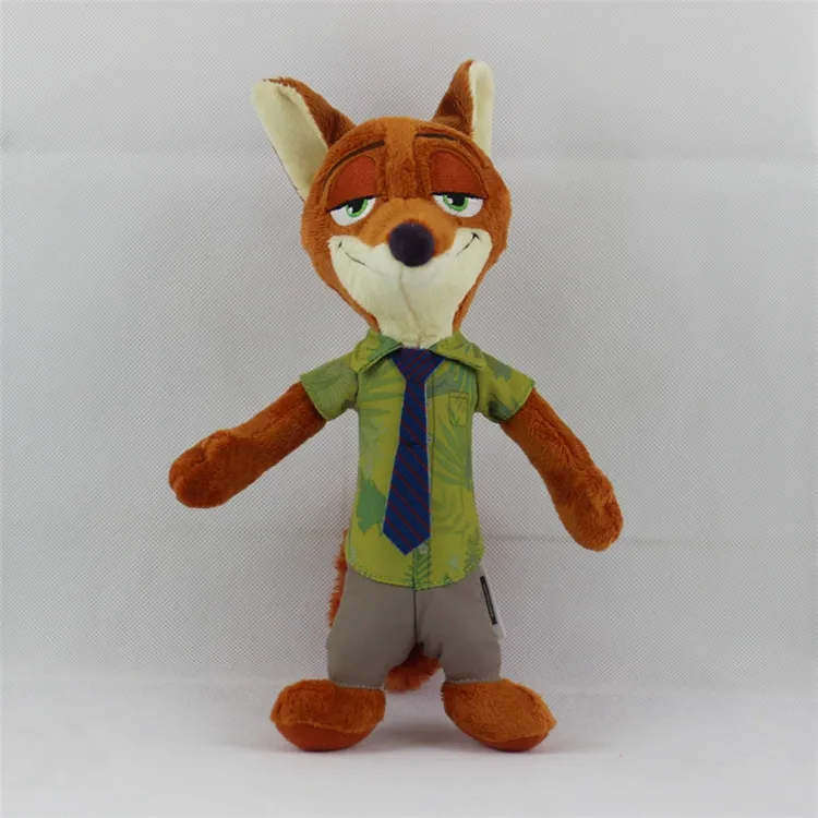Зверополис плюшевые peluche пушистый Игрушечные лошадки 1 шт./компл. Джуди Hopps Nick Wilde
