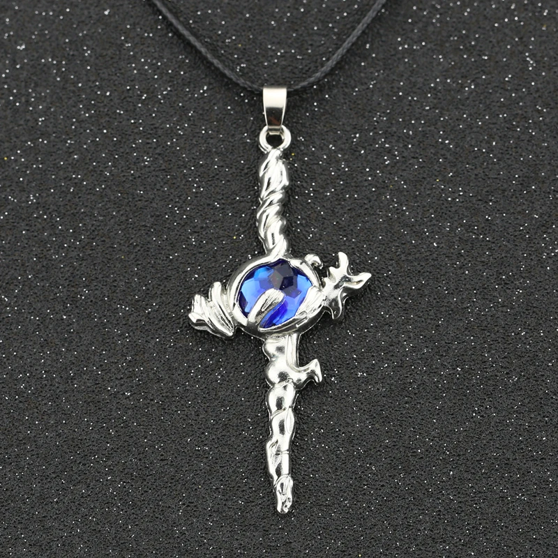 Ожерелье из аниме Возвращение королей ювелирное изделие с кулоном Suoh Mikoto мечом