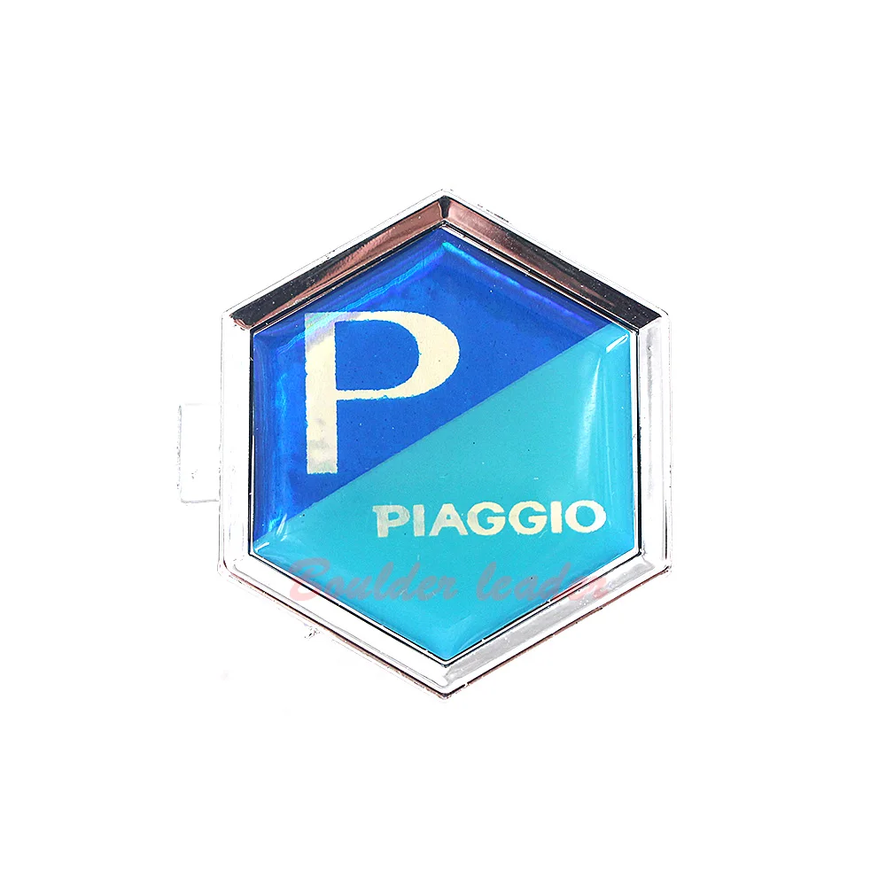 Оригинальная шестиугольная Модель 3d пластиковый центральный логотип для Vespa LT LX