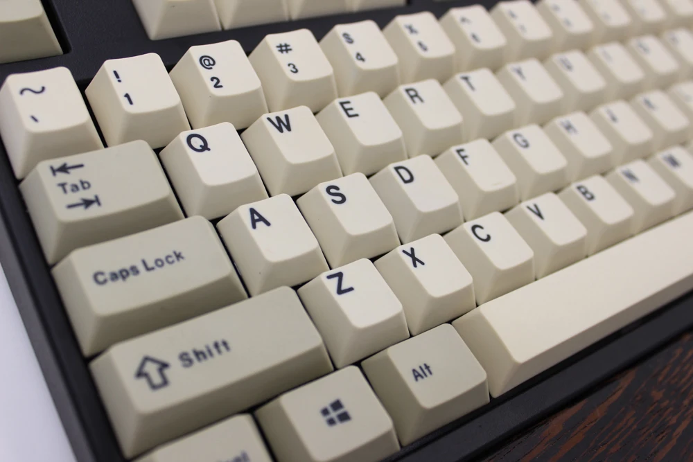 MP 104, колпачки для ключей в стиле ретро, вишневый профиль, PBT, двойная съемка, колпачок для механической клавиатуры