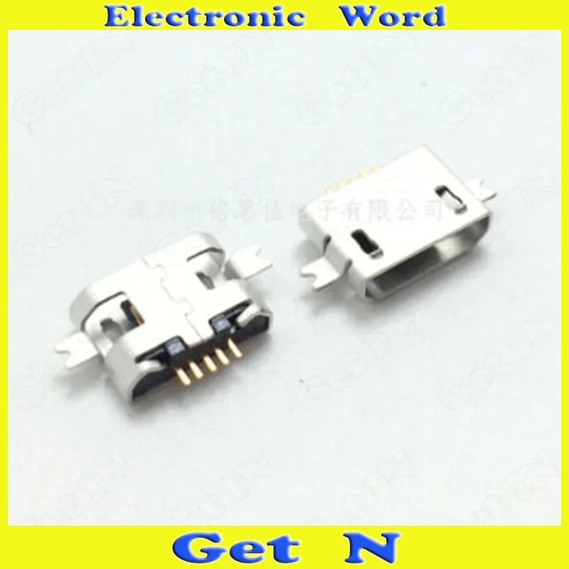 

500 шт., разъёмы Micro USB на 5 контактов, без края