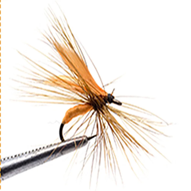 10 шт./лот Сухой Fly Лосось сухие мушки Рыбная ловля приманку множество насекомых
