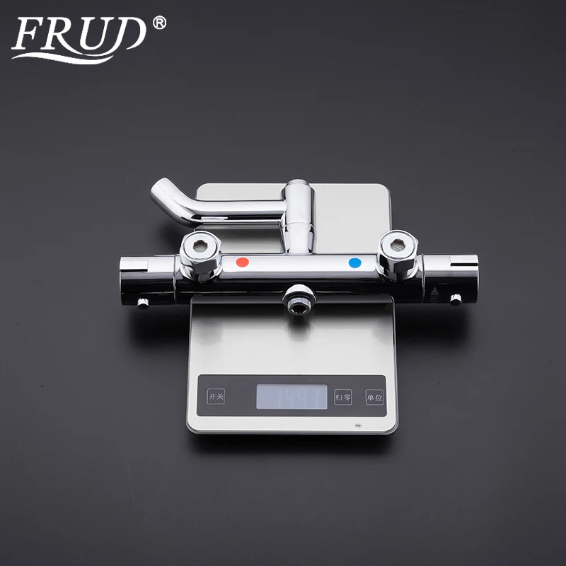 Душевая система FRUD Набор насадок для душа с термостатом ванной комнаты